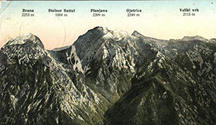 fotografija Kamniških Alp