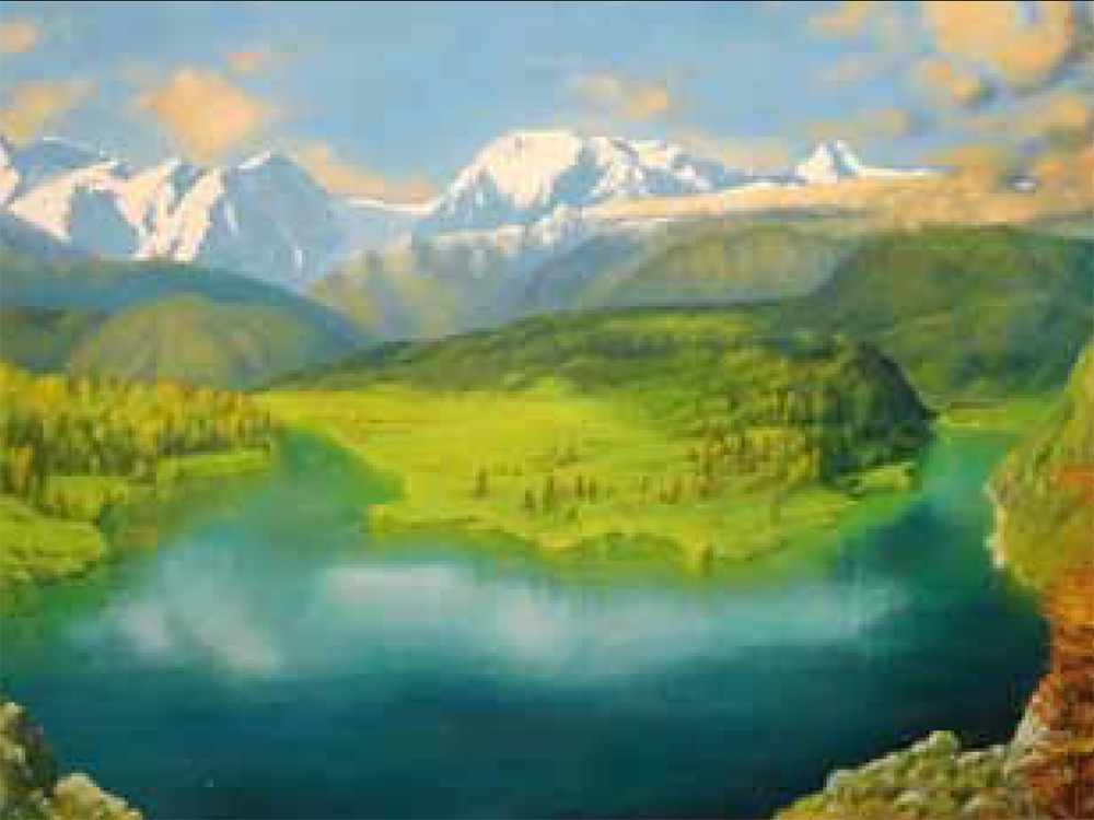 Cene Griljc - Kamniško jezero